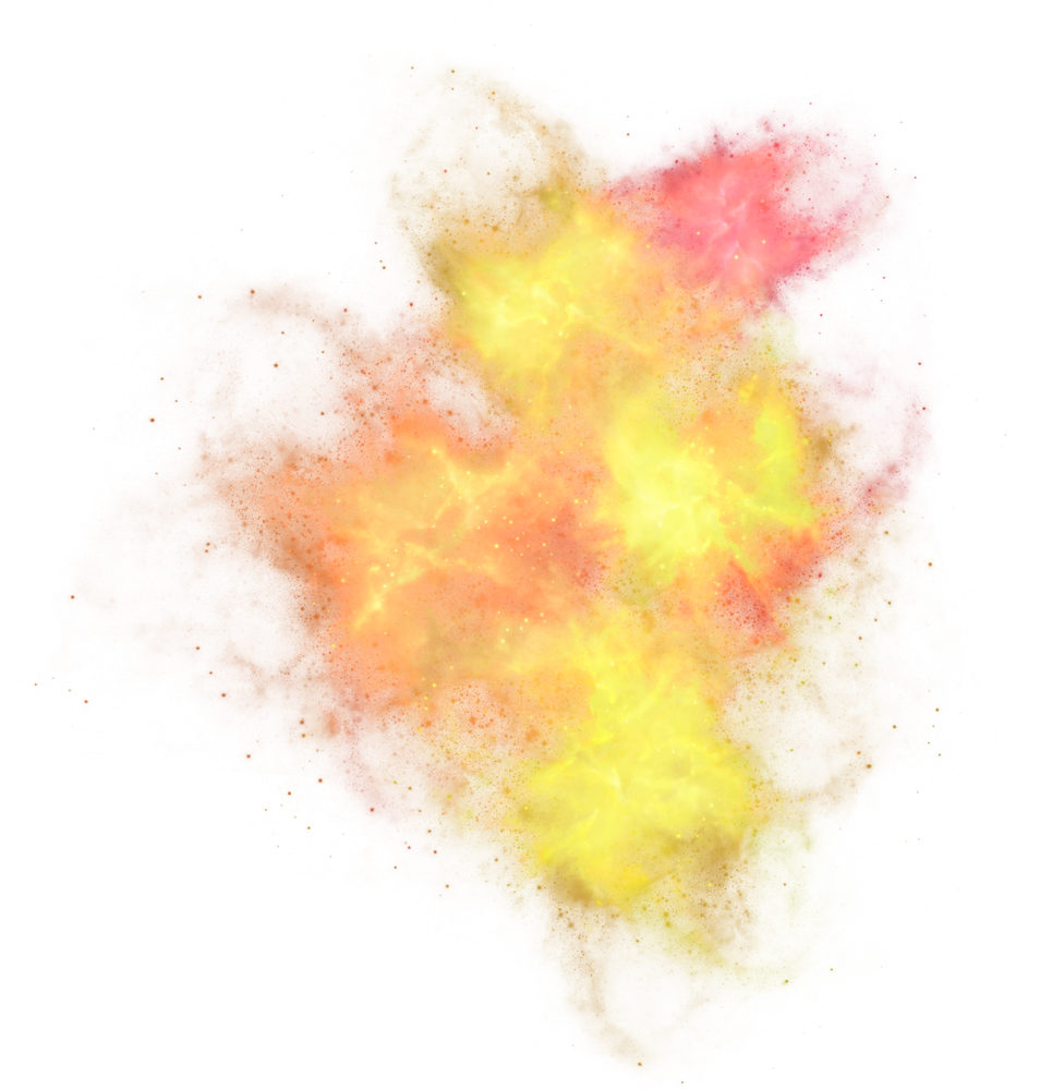 Colorful Magic Galaxy Overlay